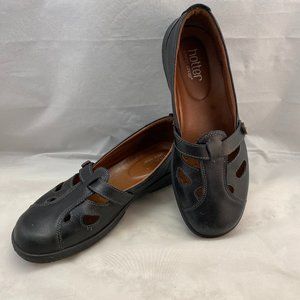 Hotter Black Nirvana Leather Shoes